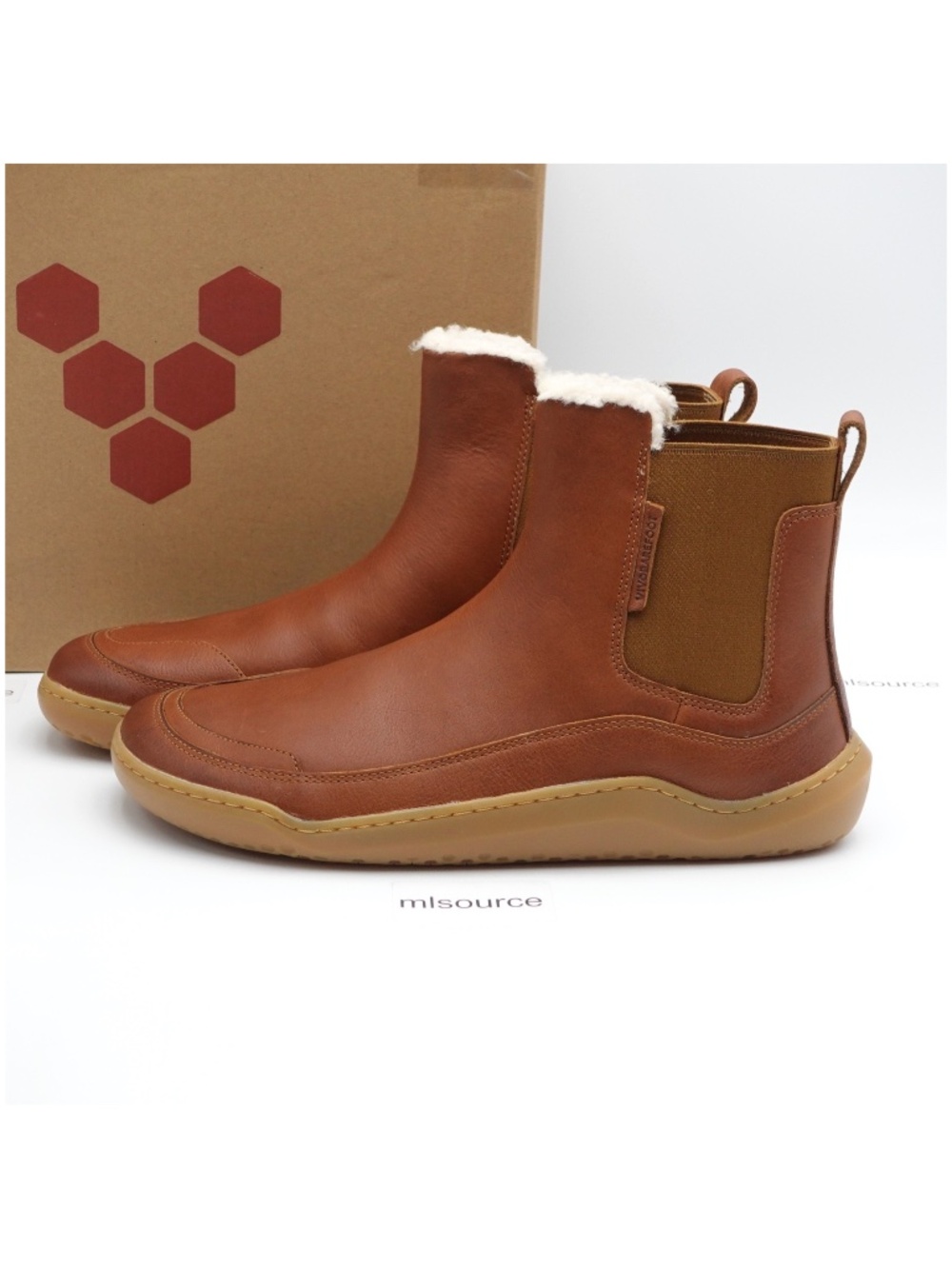 NEW Women's Vivobarefoot Gobi Chelsea Warmlined Lined Barefoot Boot